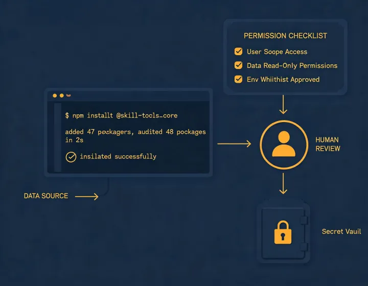 Terminal installation guide and permission checklist